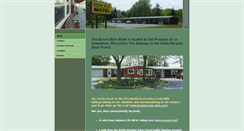 Desktop Screenshot of bonnebellemotel.com